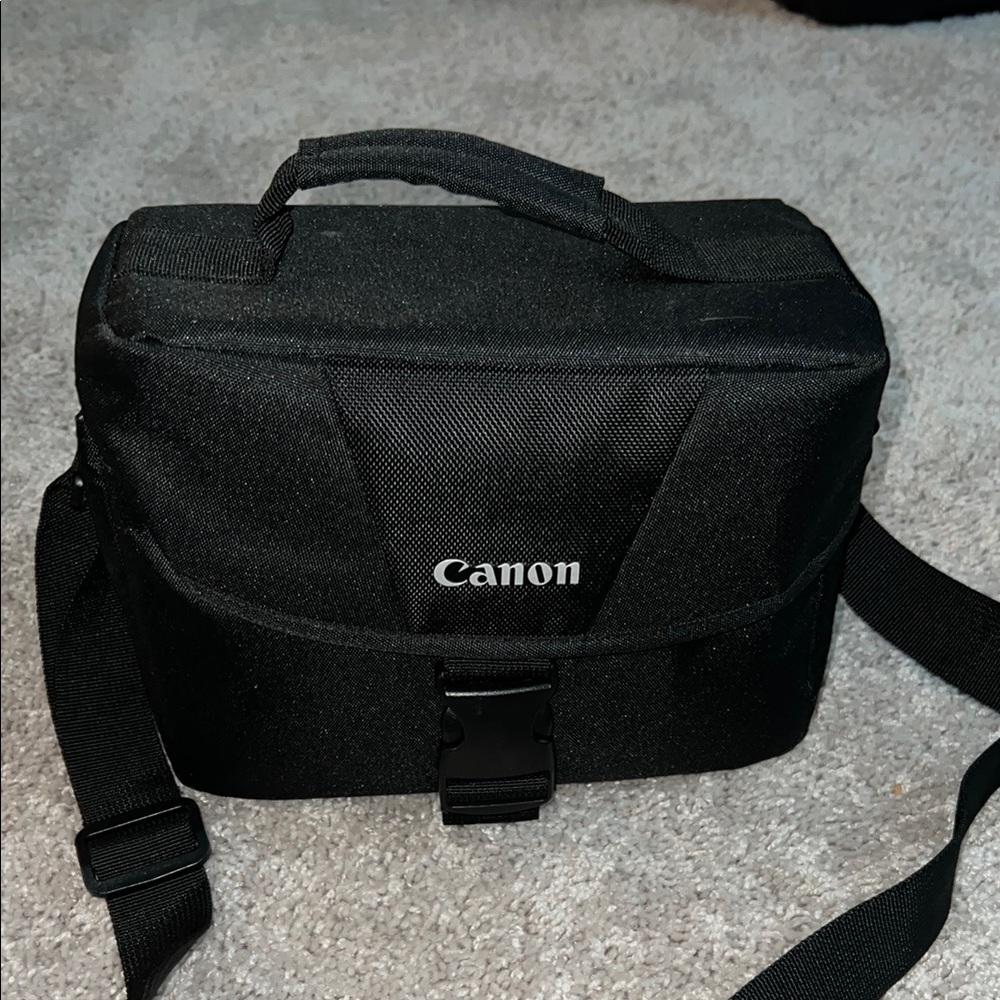 Canon Black Camera Bag for Men